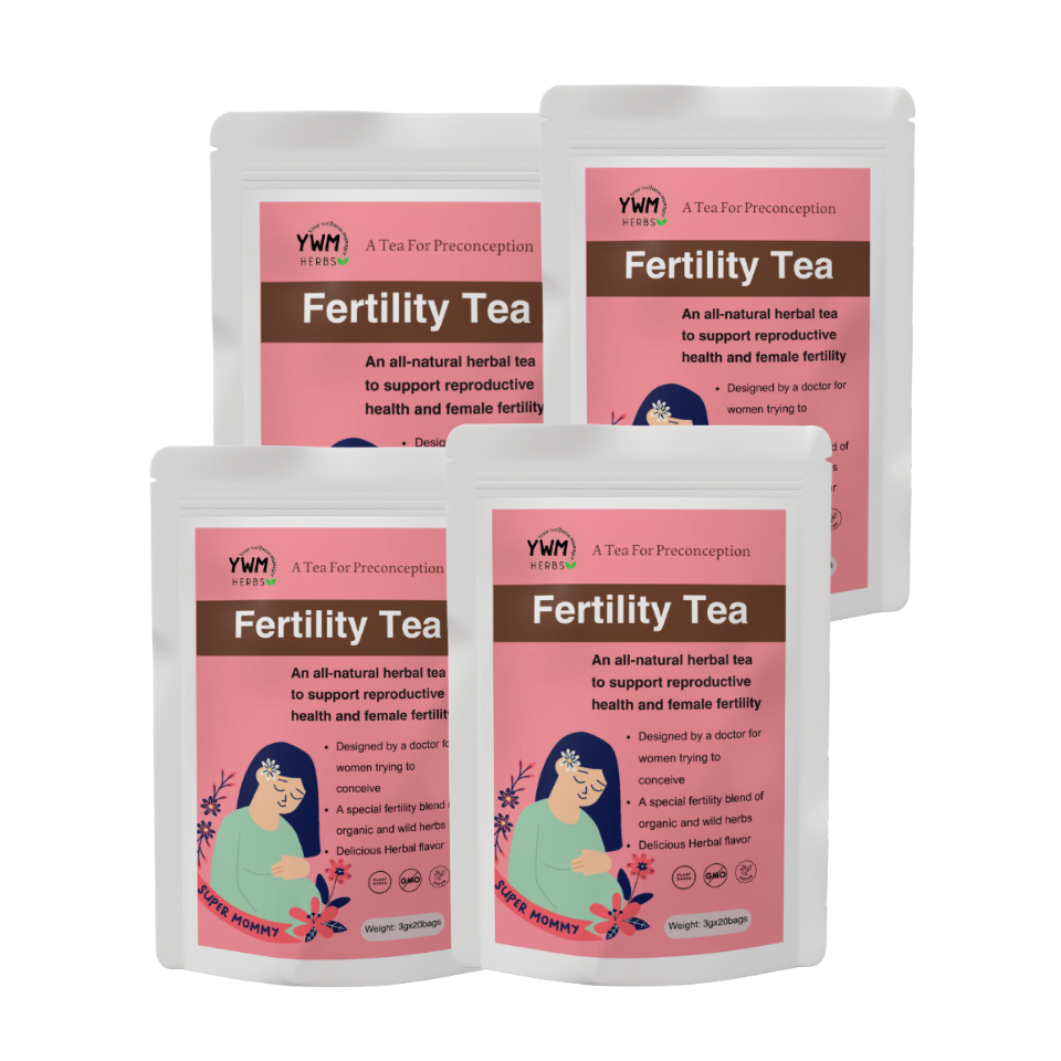 organic fertility tea for pregnancy irregular female period womb warm tea detox