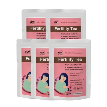 organic fertility tea for pregnancy irregular female period womb warm tea detox