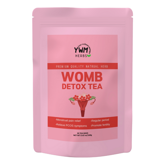 Womb Detox Warm Tea natural menstrual cramp relieve Infertility