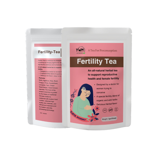 organic fertility tea for pregnancy irregular female period womb warm tea detox