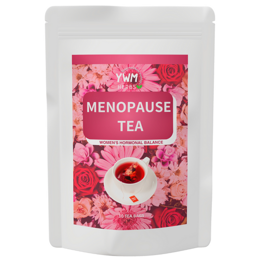 Menopause Perimenopause support Tea Alleviates Hot Flashes, Night Sweats, Mood Swings